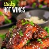 Sticky Hot Chicken Wings