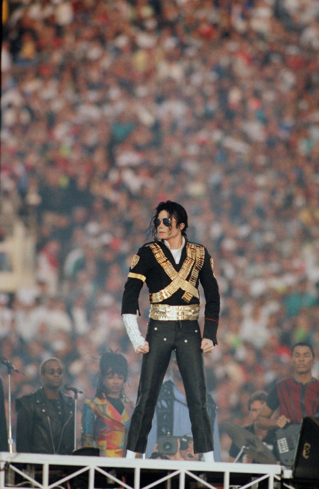 Michael Jackson Performs at Superbowl XXVII
