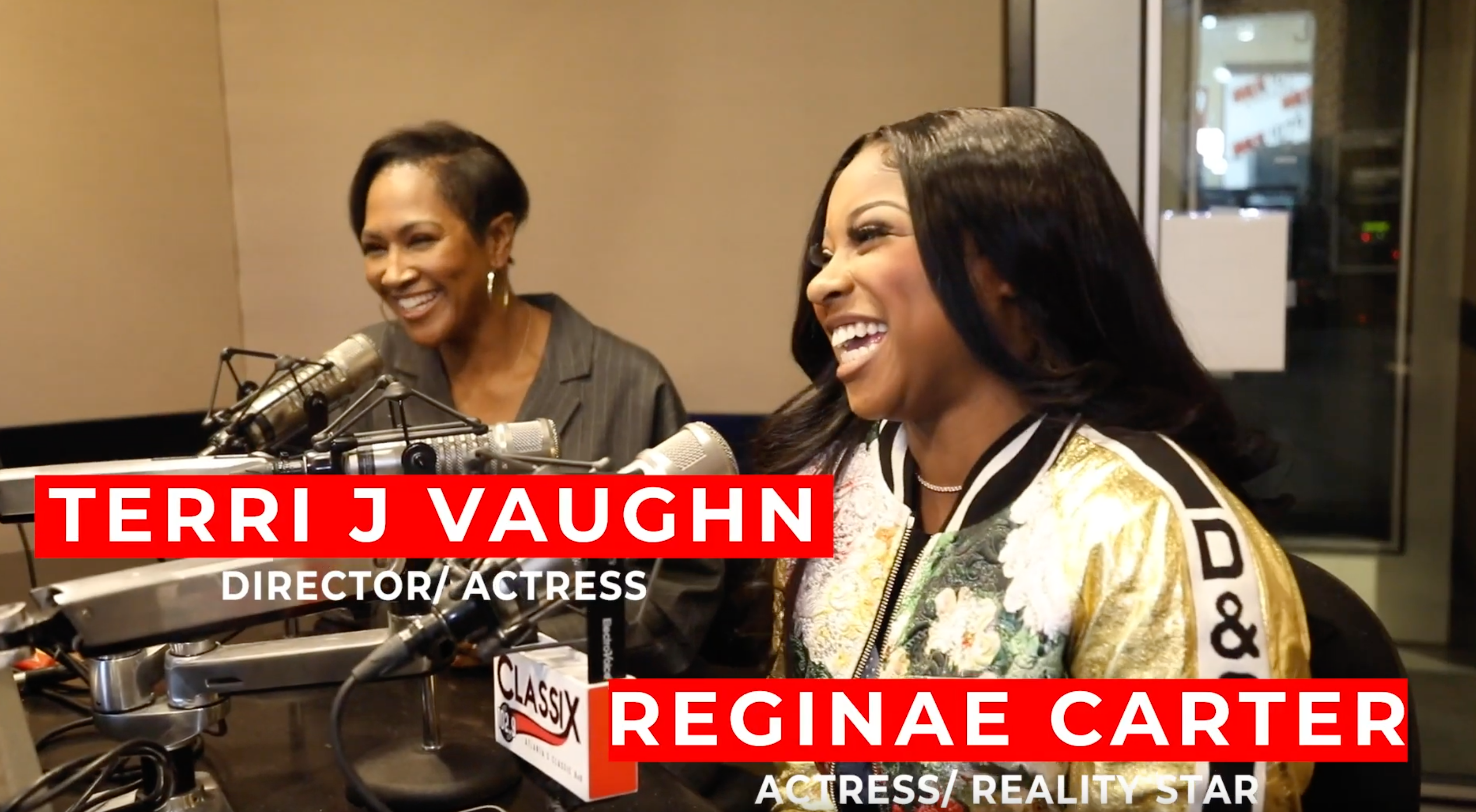 Terri J Vaughn & Reginae Carter