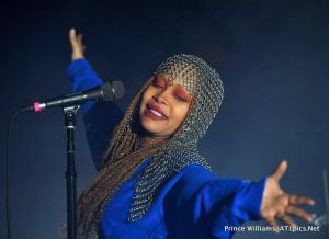 Nas and Erykah Badu perform at State farm arena