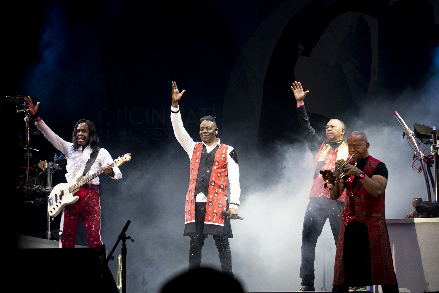 Earth Wind and Fire at the 2019 Cincinnati Music Festival