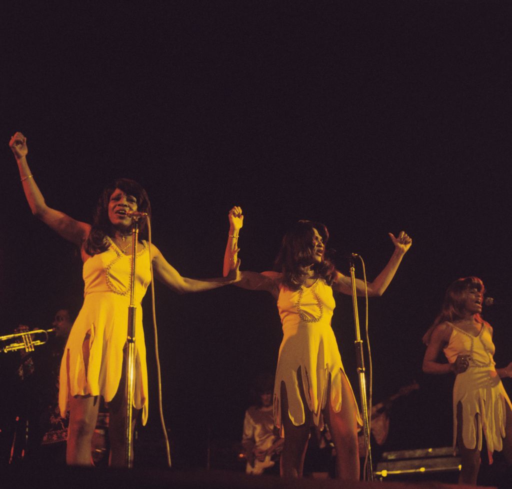 The Ikettes Perform On Stage