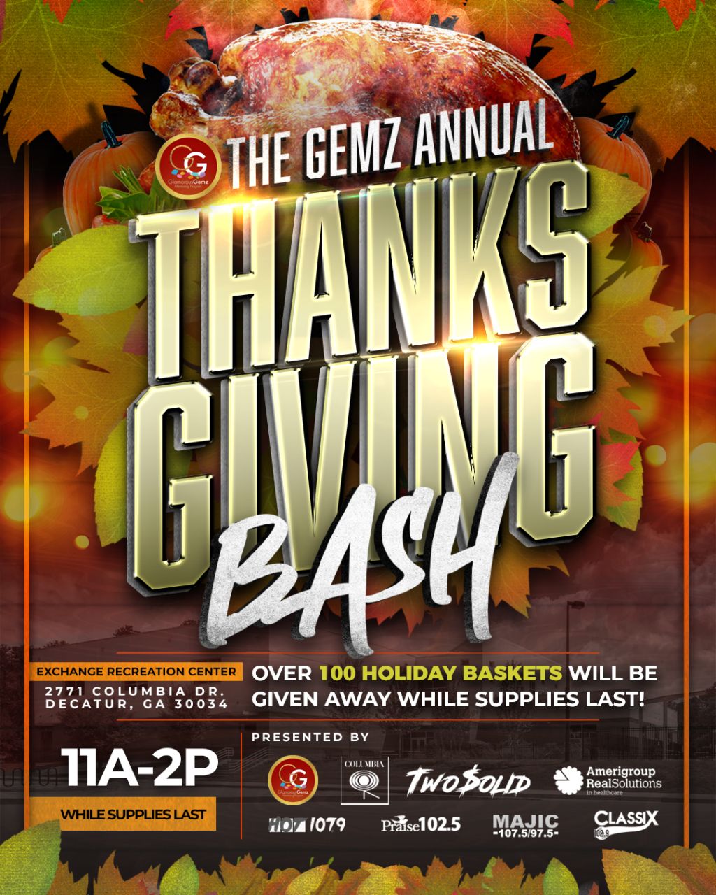 The Gemz Annual Thanksgiving Bash