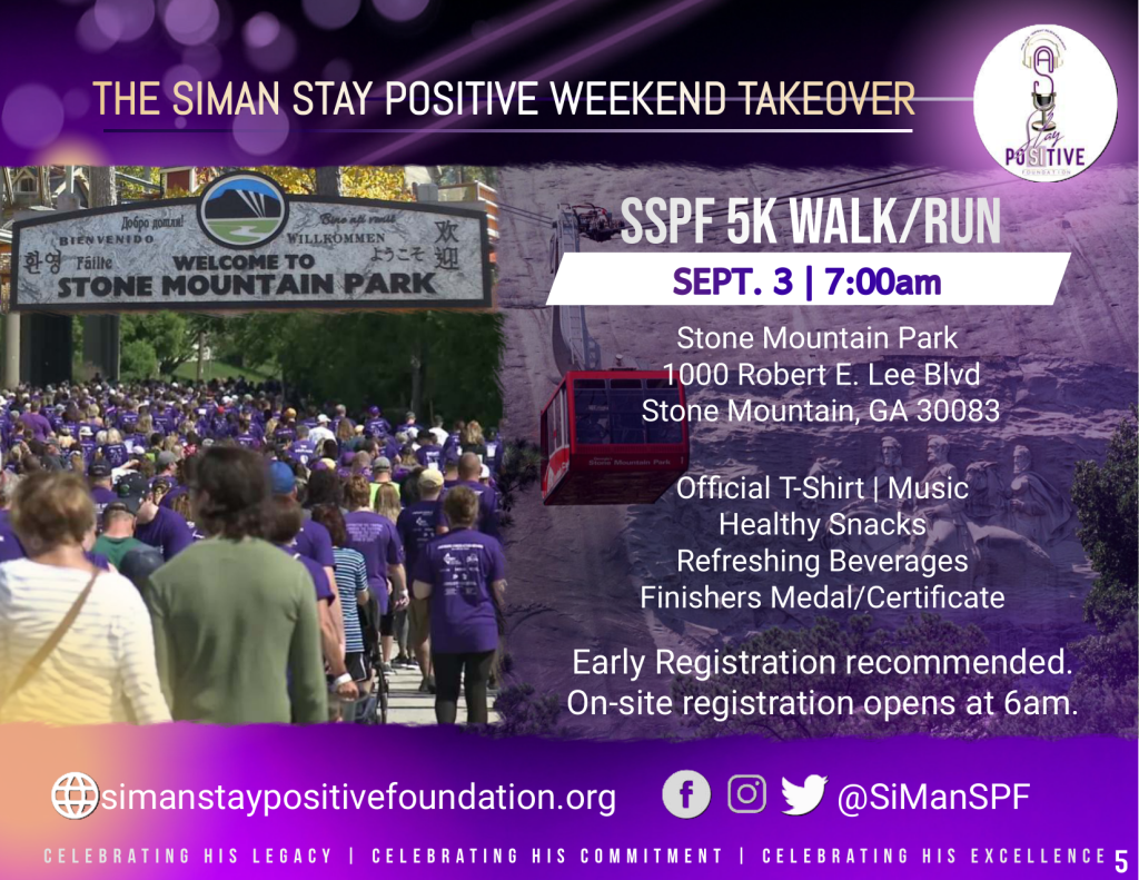 The SiMan Stay Positive Weekend Takeover R1 ATL 2022