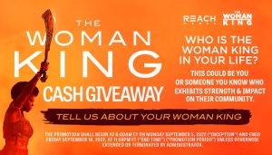 The Woman King Cash Giveaway Contest
