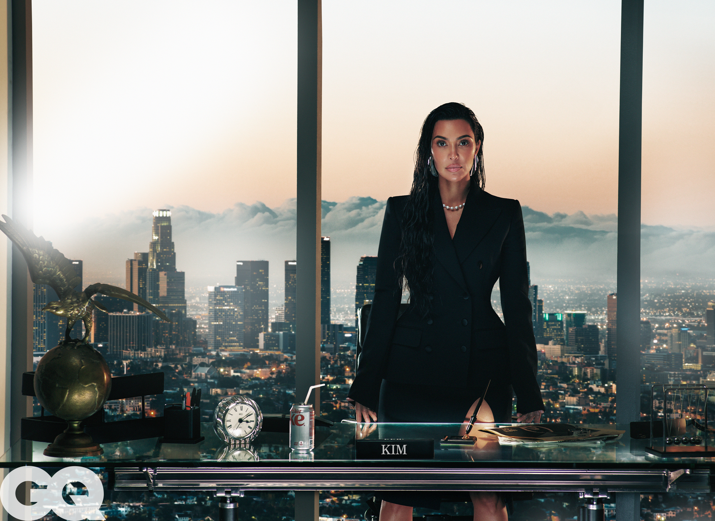 Kim Kardashian covers GQ