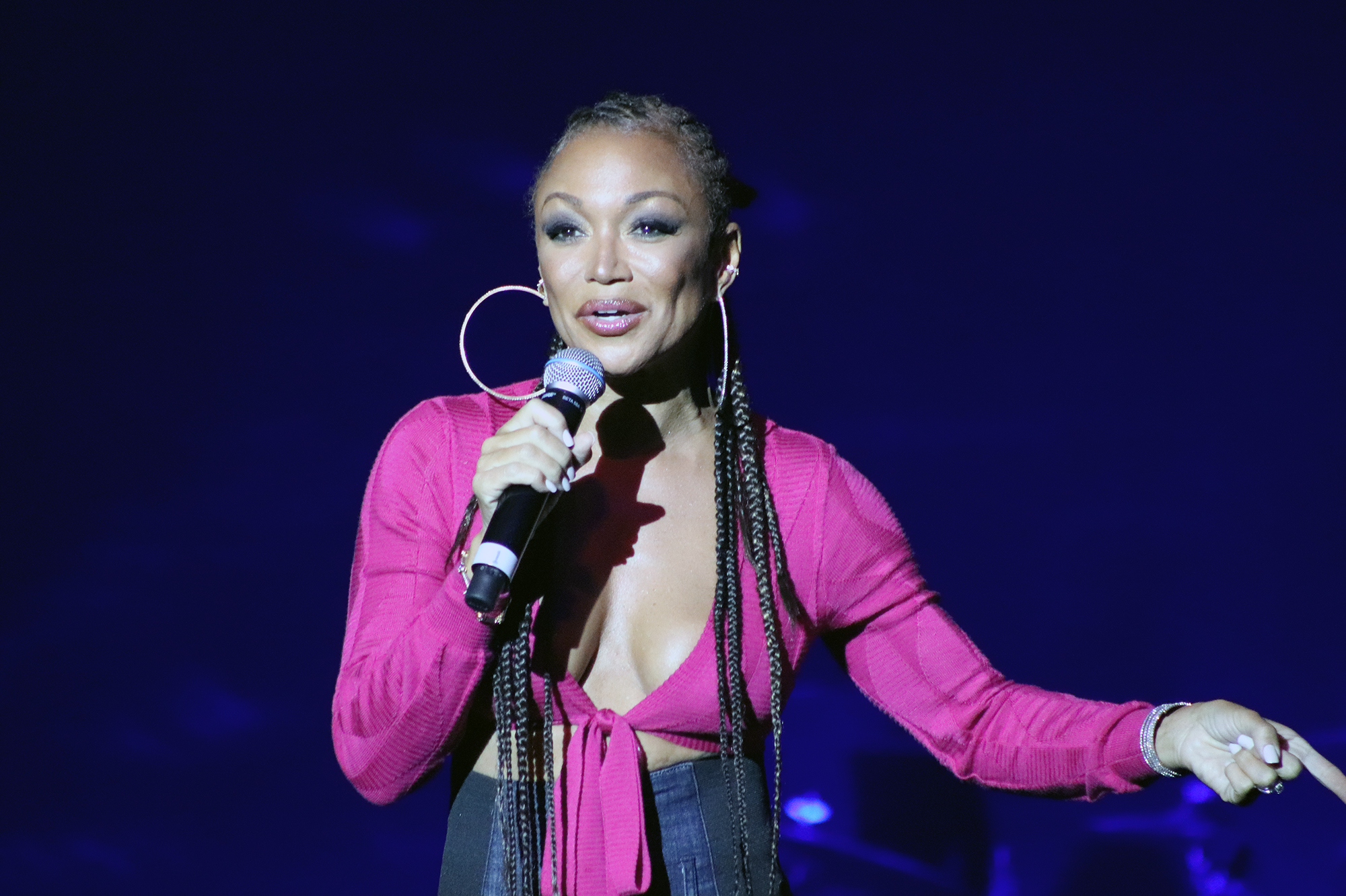 Chanté Moore performs at The Tom Joyner Foundation Fantastic Voyage 20 in 2021