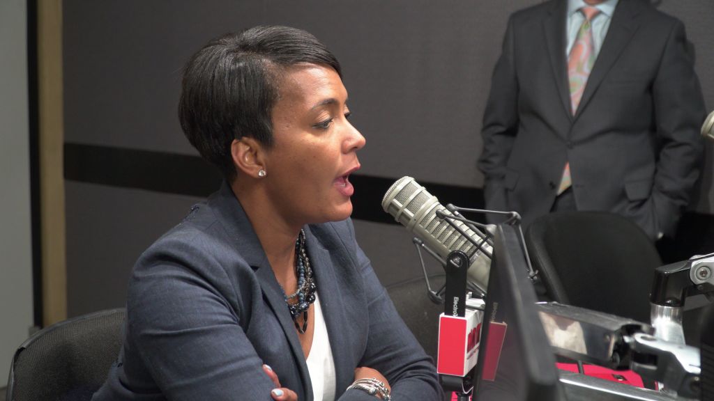 Keisha Lance Bottoms Hot 107.9 Studio