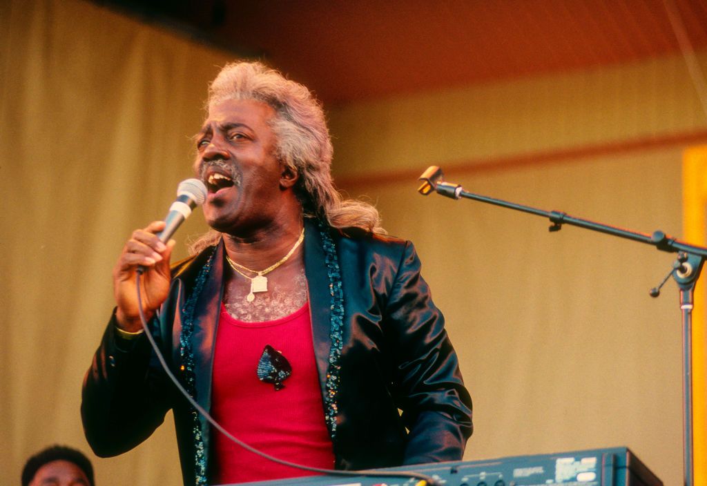 Soul Singer Latimore performs at the Chicago Blues Festival